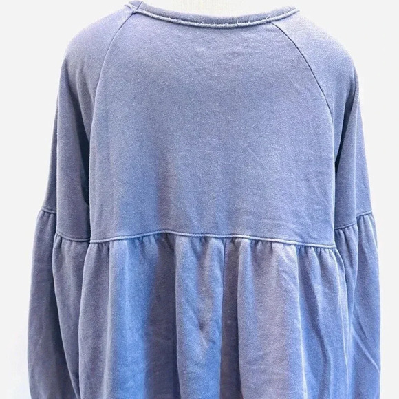 NWT SO Juniors Long Sleeve Pullover Round Neck Joey Purple Shirt Size Medium - Picture 8 of 14